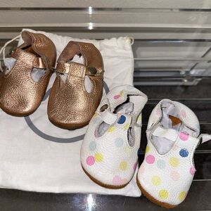 2 Mon Petit Mary Jane Moccasin shoes